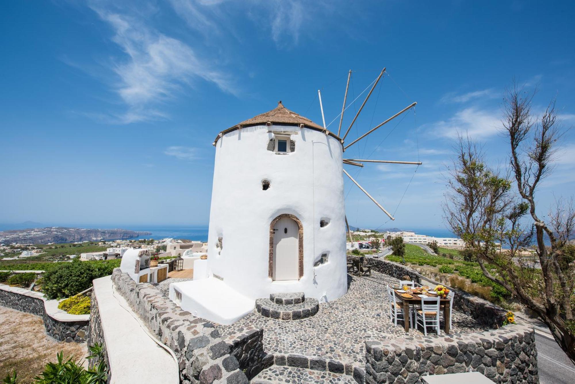 Anemoscope Windmill Villa Pýrgos Dış mekan fotoğraf